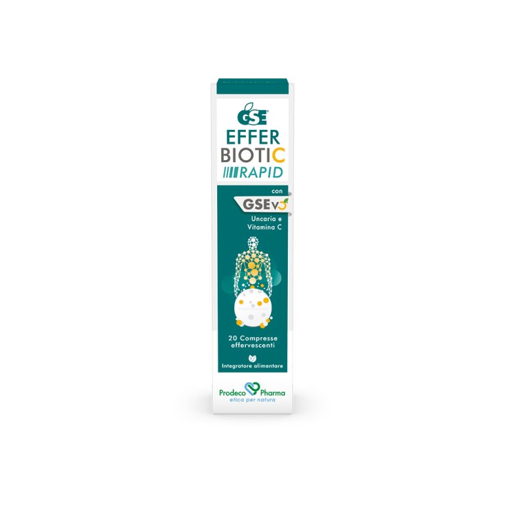 GSE EFFERBIOTIC RAPID 20CPR