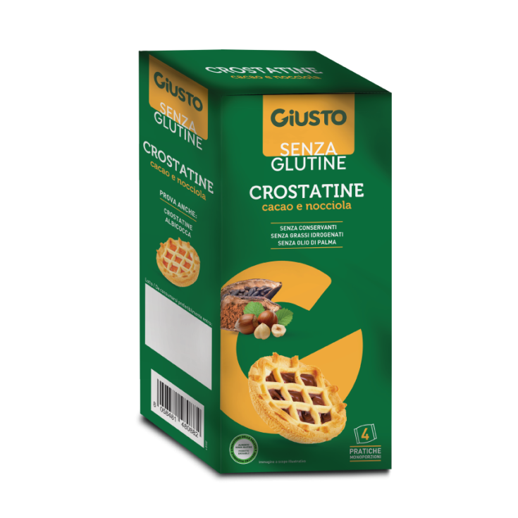 GIUSTO S / G COCOA TART 4PZ