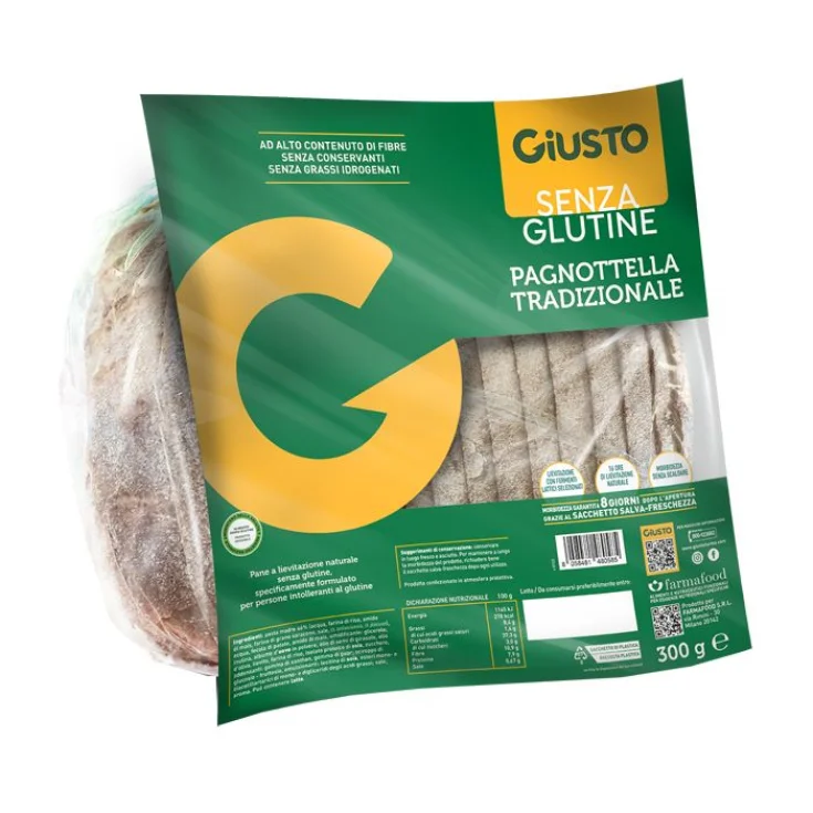 GIUSTO S / G PAGNOTTELLA 300G