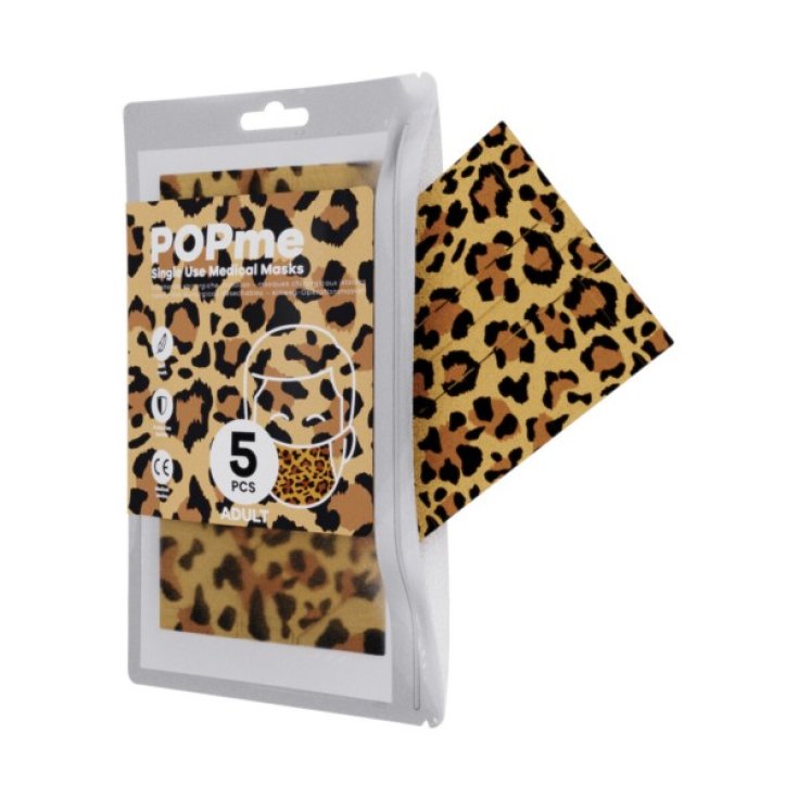 POPME MASC CHIR LEOPARD 5PCS