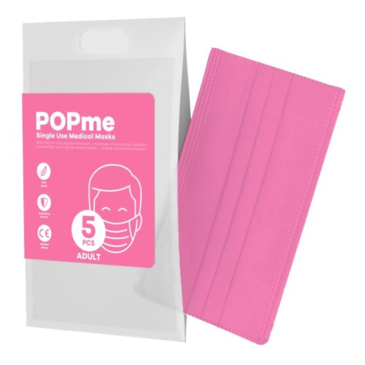 POPME MASK CHIR BUBBLEGUM 5PZ