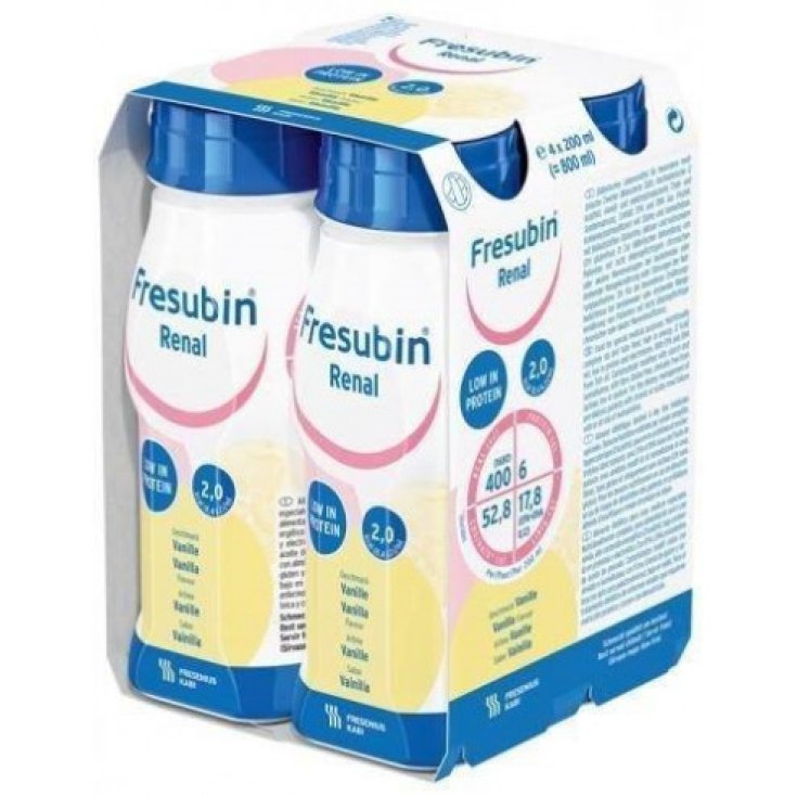 FRESUBIN RENAL VANILLA4X200ML