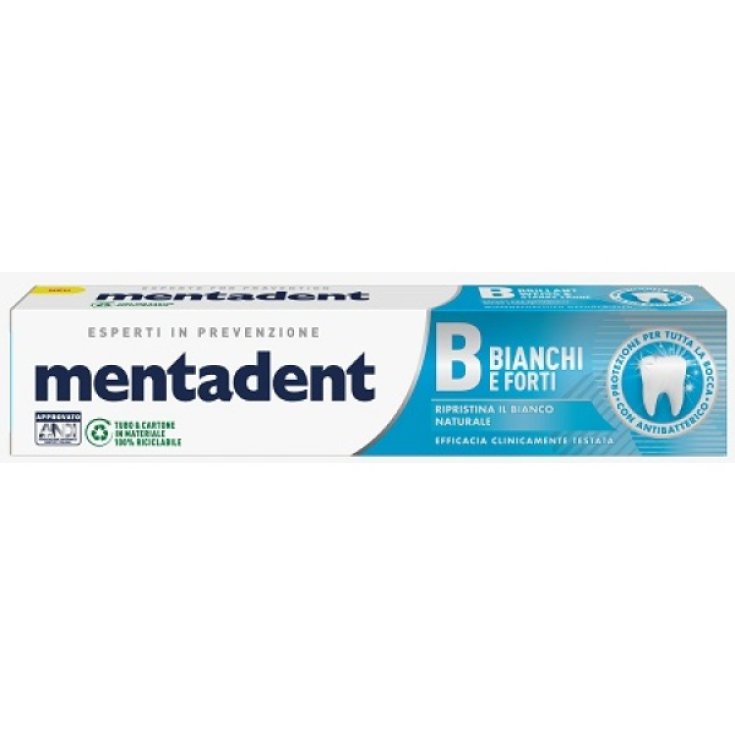 MENTADENT WHITE AND STRONG 75ML