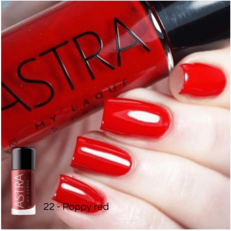 My Laque Ultra Glossy 22 Poppy Red Astra 12ml