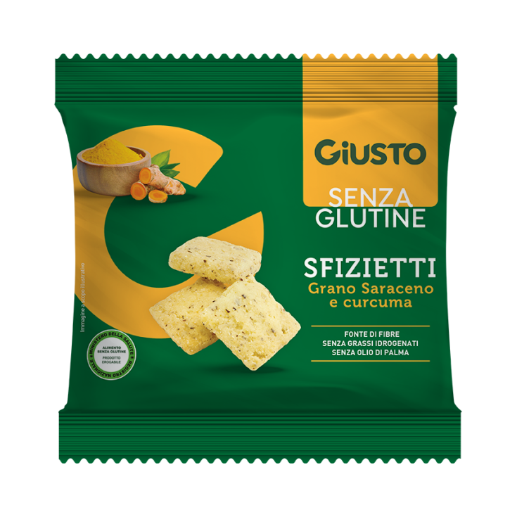 Sfizietti Buckwheat and Curcuma Giusto 40g