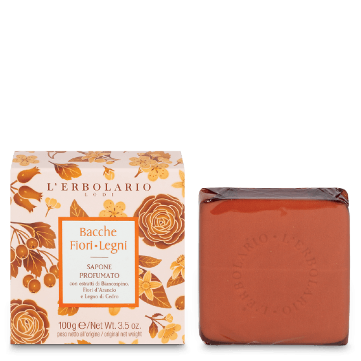 Perfumed Soap Berries Flowers Woods L'Erbolario 100g