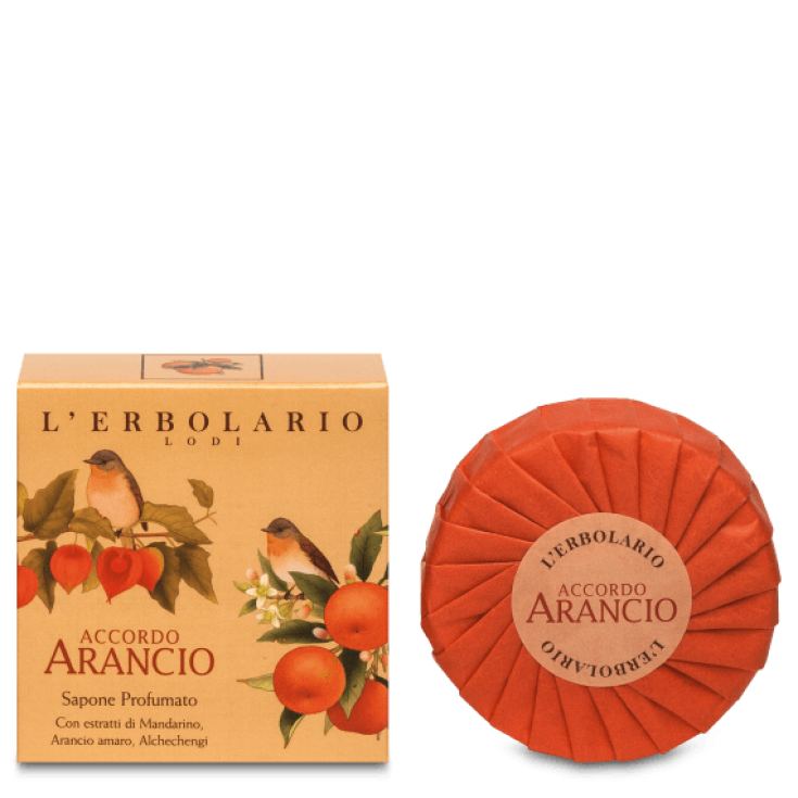 Perfumed Soap Orange Agreement L'Erbolario 100g