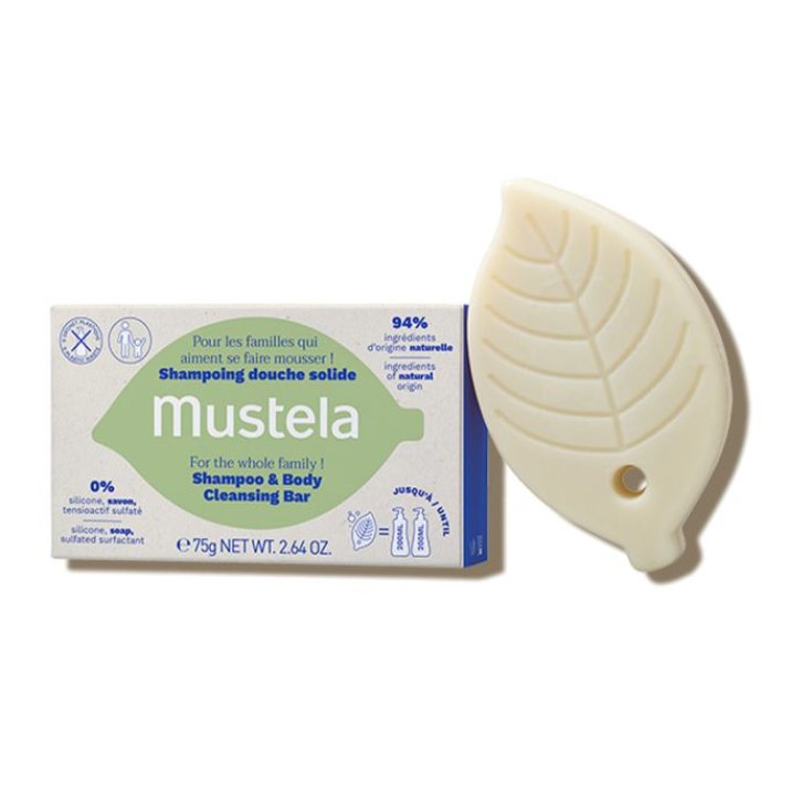 Mustela Shampoo And Solid Cleanser 75g