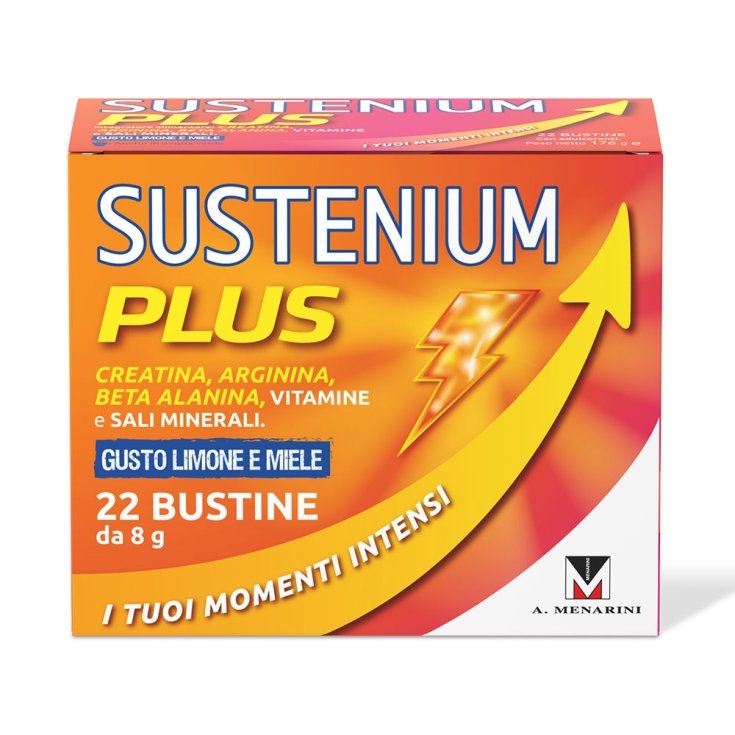 Sustenium Plus Lemon Honey A. Menarini 22 Sachets