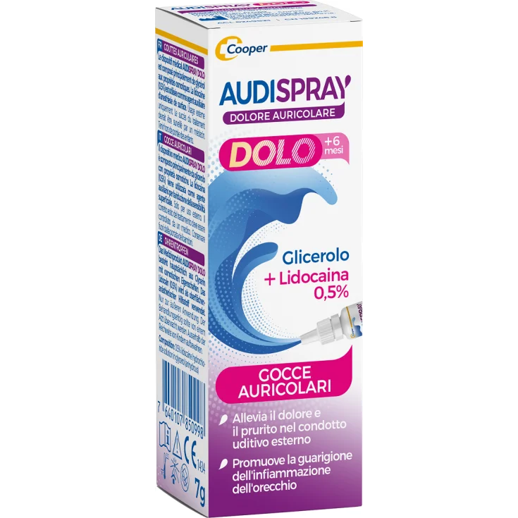 AUDISPRAY DOLO + 6 MONTHS 7G