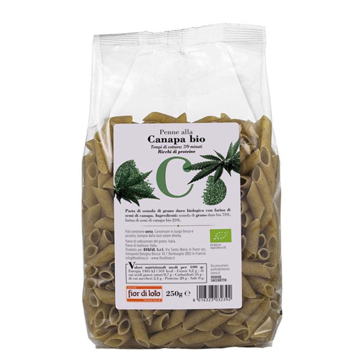 FLOWER OF LOTUS PENNE HEMP 250G