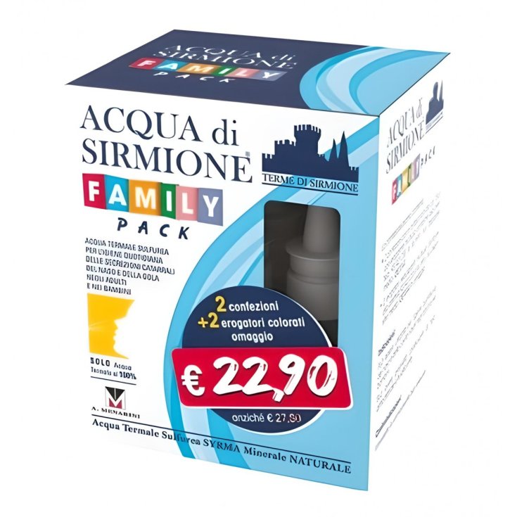 WATER SIRMIONE FAMILY PACK 12F