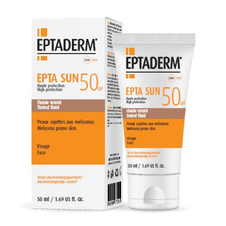 EPTA SUN SPF50 COLORED FLUID