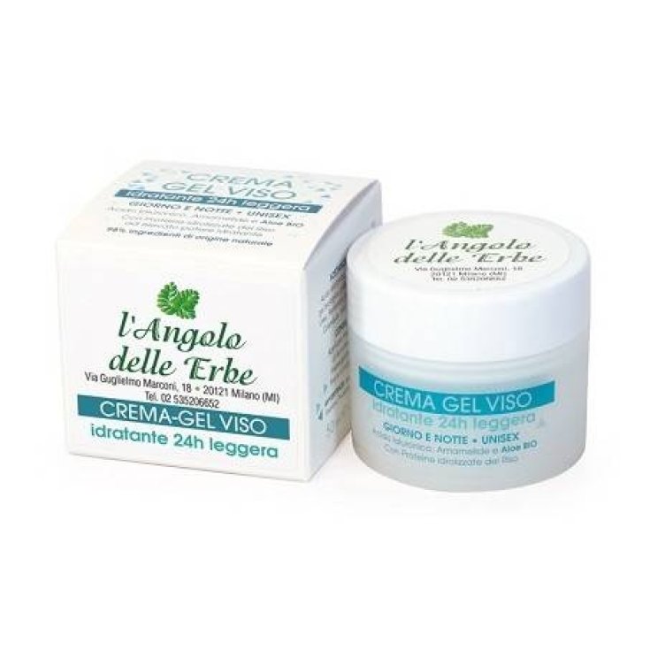 Cream Gel Face Moisturizing The Corner of Herbs Farmaderbe 50ml