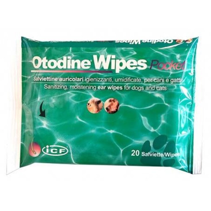 Otodine Wipes ICF 20 Ear Wipes