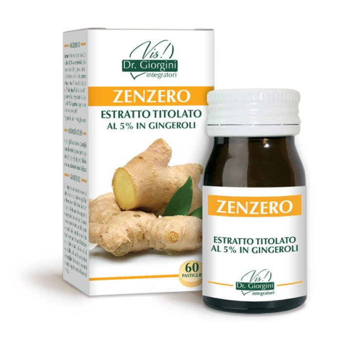 Ginger Extract Titrated at 5% in Gingeroli Dr. Giorgini 60 Tablets