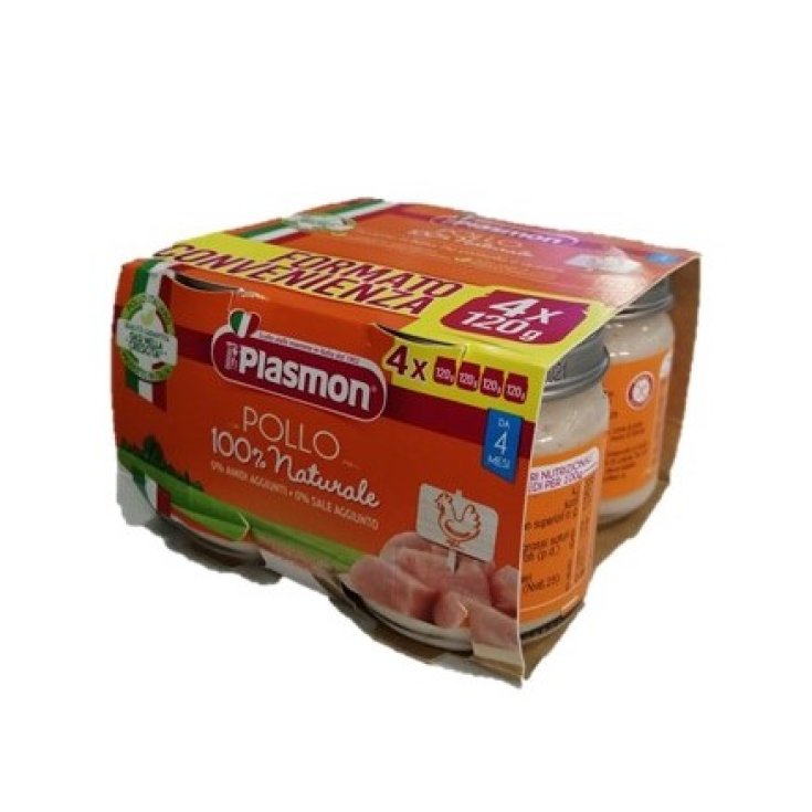 PLASMON OMOG CHICKEN 4X120G