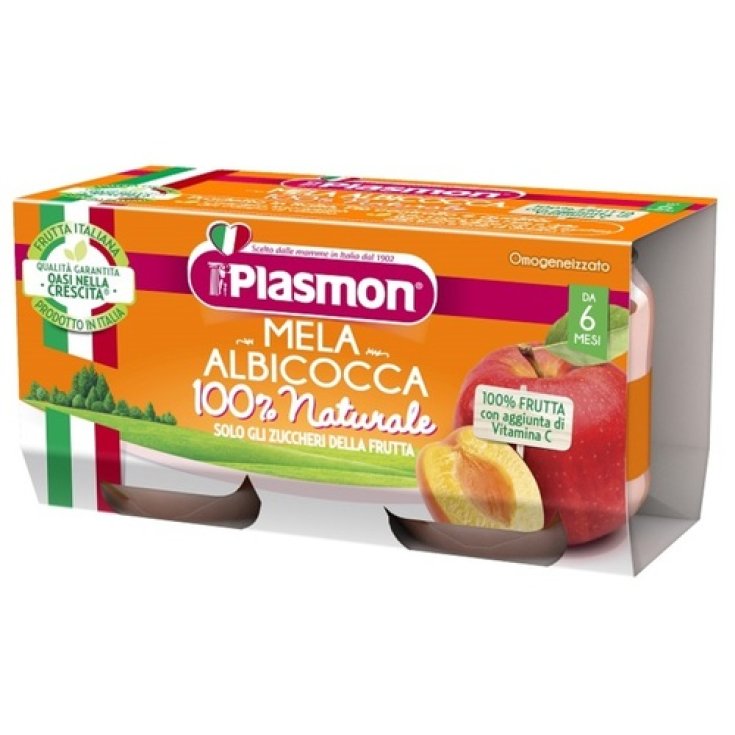 PLASMON OMOG APPLE ALB 2X80G