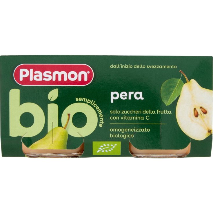PLASMON OMOG PEAR 2X80G