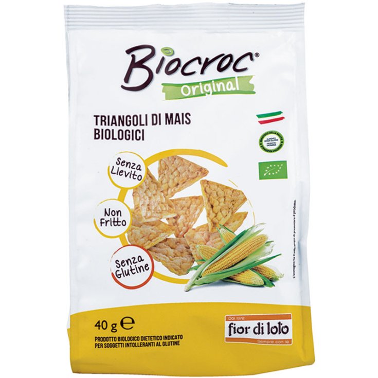 Biocroc Original Triangles Of Corn In Lotus Flower 50g