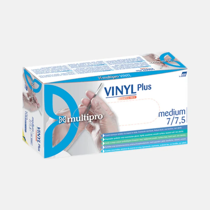 MULTIPRO VINYL PLUS GLOVES M