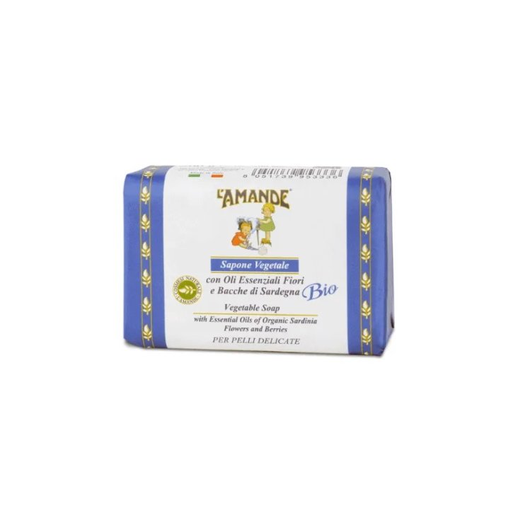 L'AMANDE FLOWERS VEG SOAP 200G