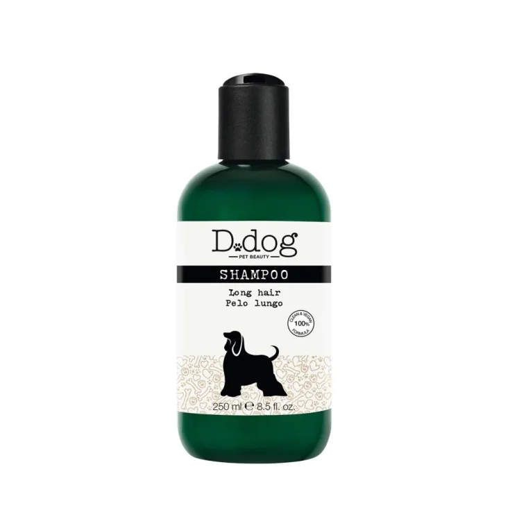 D DOG LONG COAT SHAMPOO 250ML