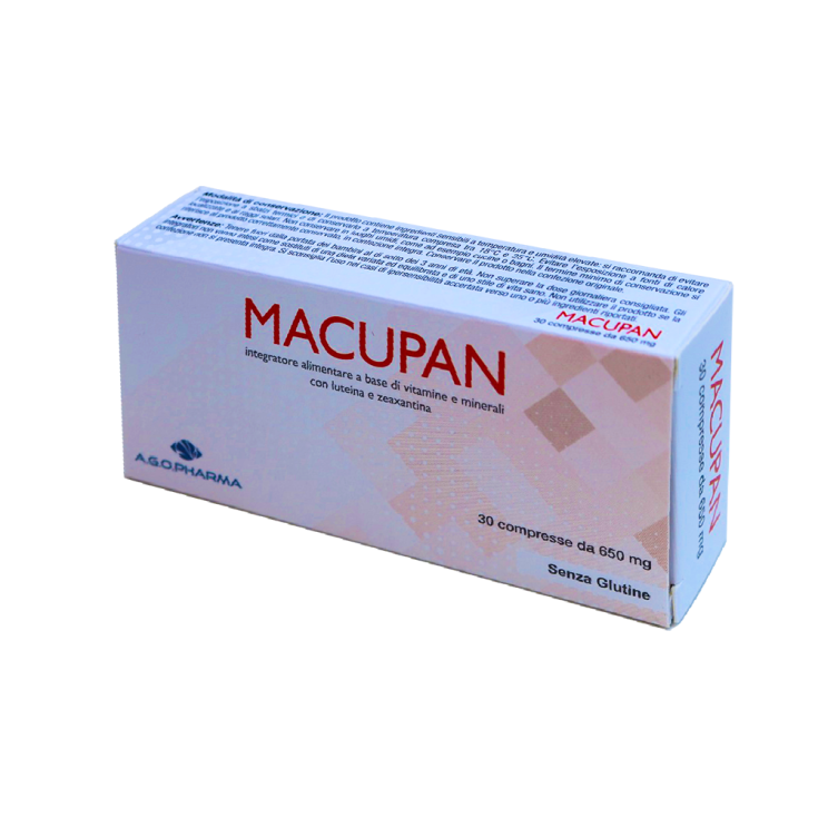 Macupan AGO Pharma 30 Tablets