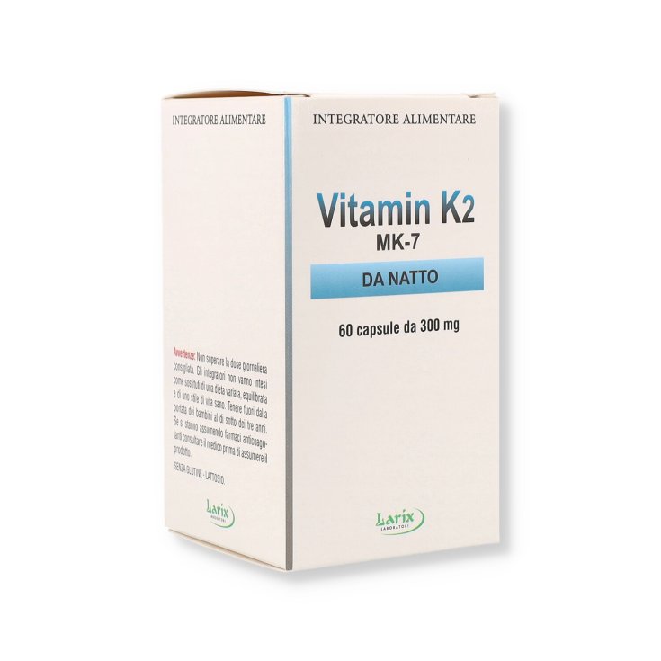 Vitamin K2 MK-7 from Natto Larix 60 Vegetable Capsules