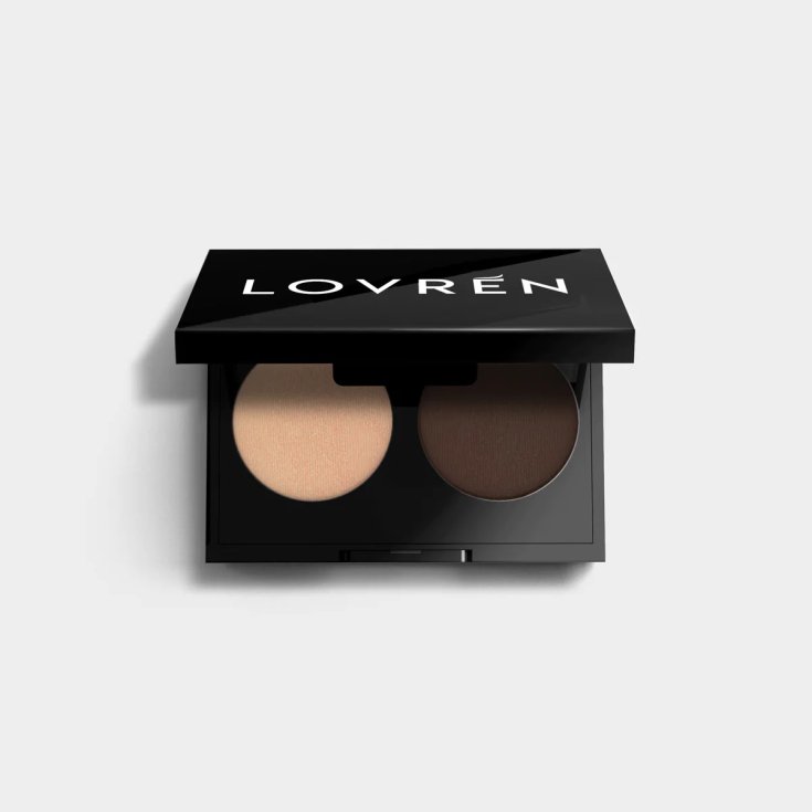 LOVREN EYESHADOW DUO BROWN