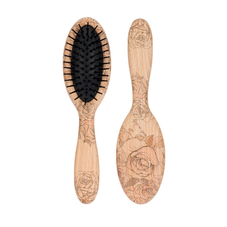 MIGNON BLUE ROSE BRUSH