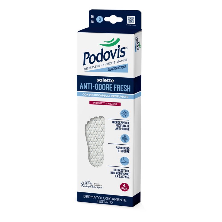 PODOVIS ANTI-ODOR INSOLES S