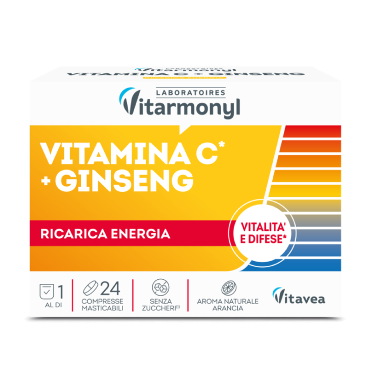 VITAMIN C+GINSENG 24TABS