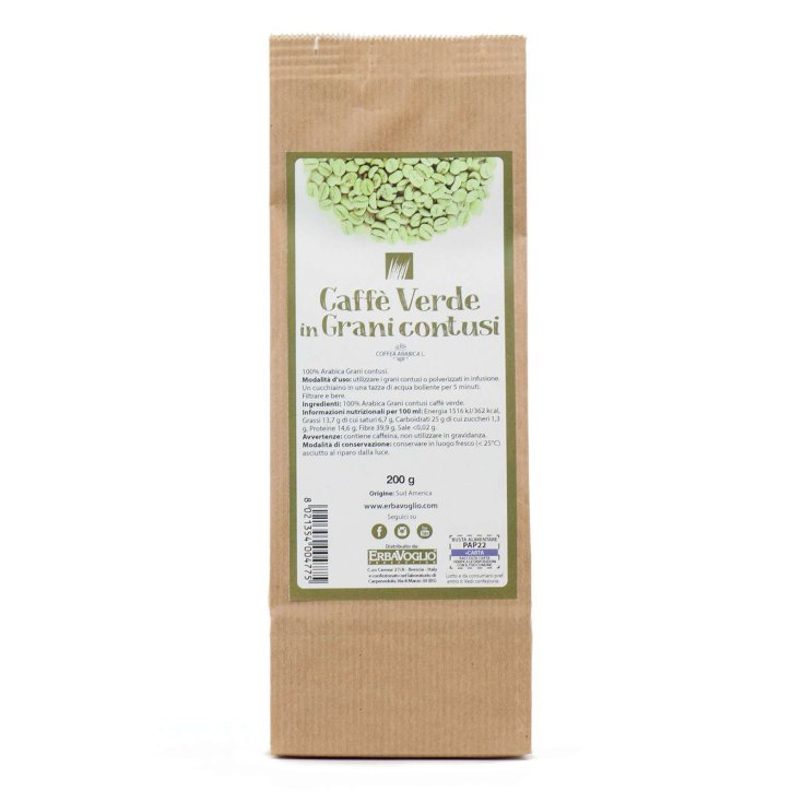 GREEN COFFEE BEANS CONT 200G
