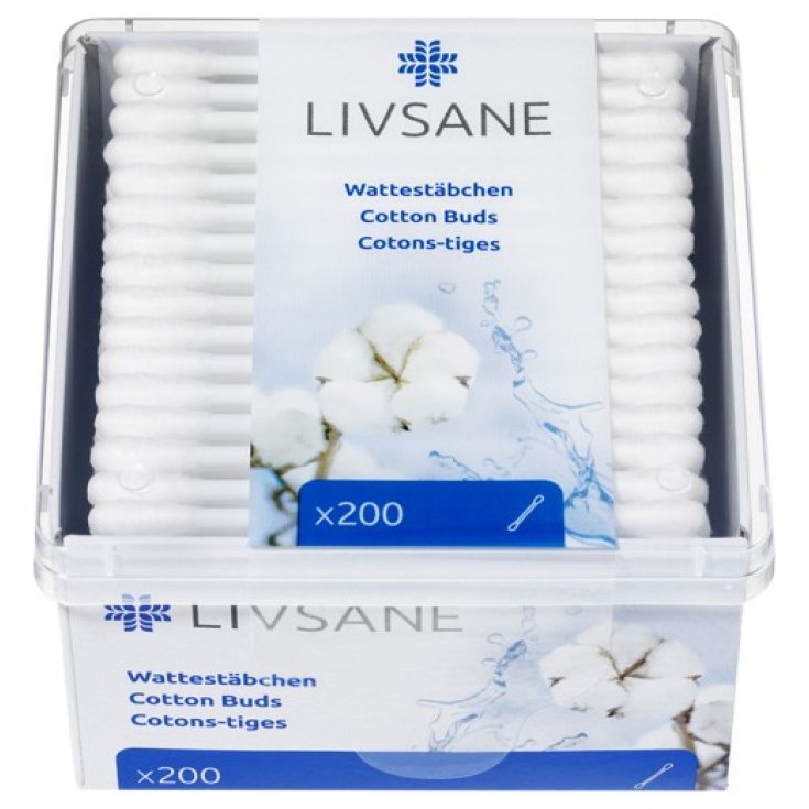 LIVSANE COTTON BUDS 200PCS