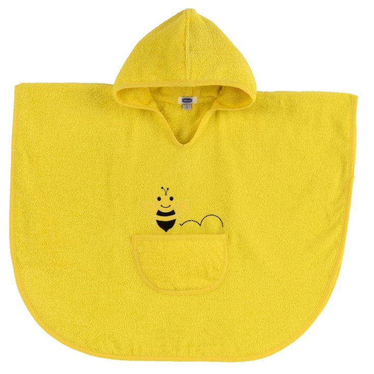 CH YELLOW PON BATHROBE 12M+