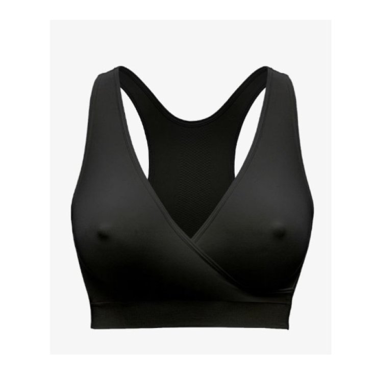 Medela Women's Nursing Sleep Bra In Black Size Medium