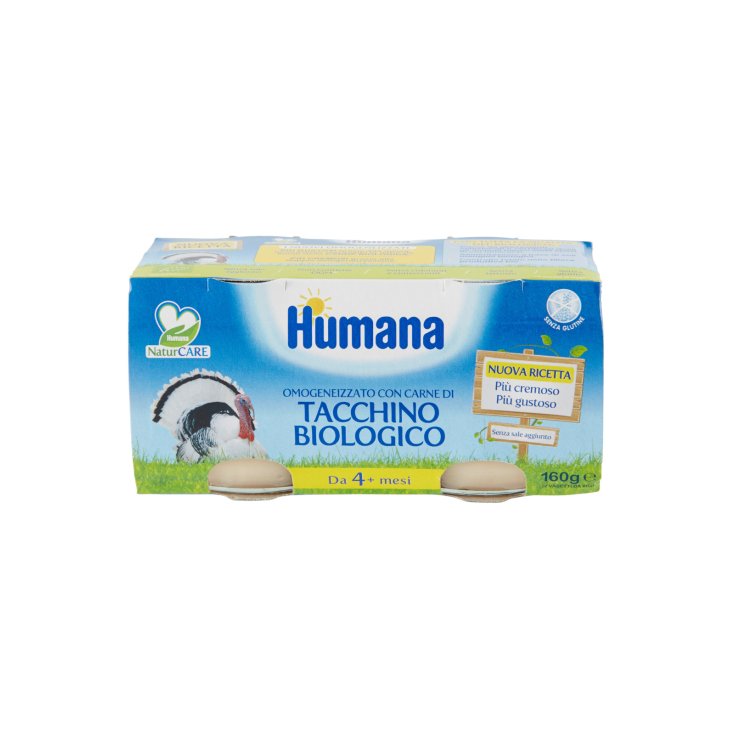 HUMANA OMOG ORGANIC TURKEY 2X80G