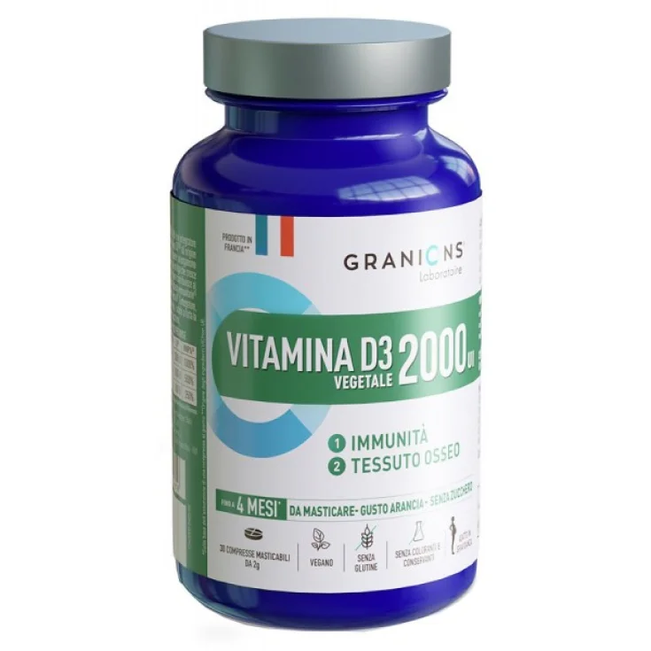 GRANIONS VITAMIN D3 VEG 30CPR