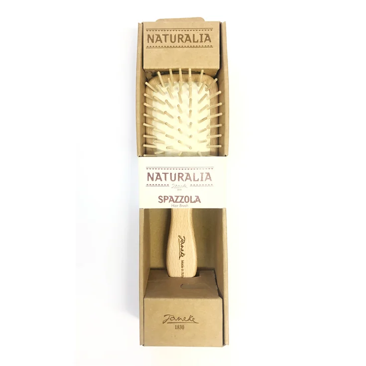 RECTANGULAR BRUSH PIC WOOD