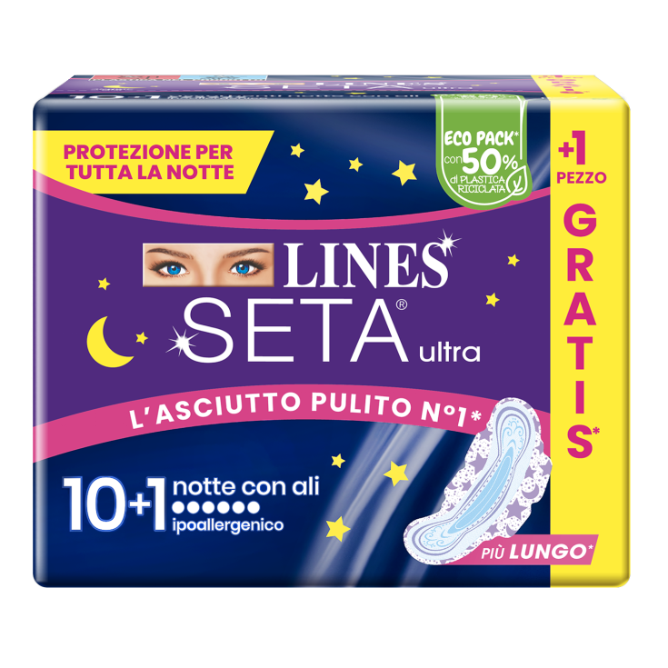 SILK LINES ULTRA NIGHT CP 10+1