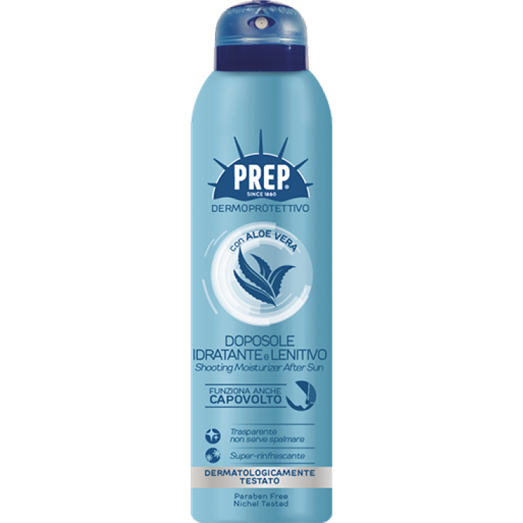 PREP SPRAY AFTER SUN MOISTURIZER ALOE