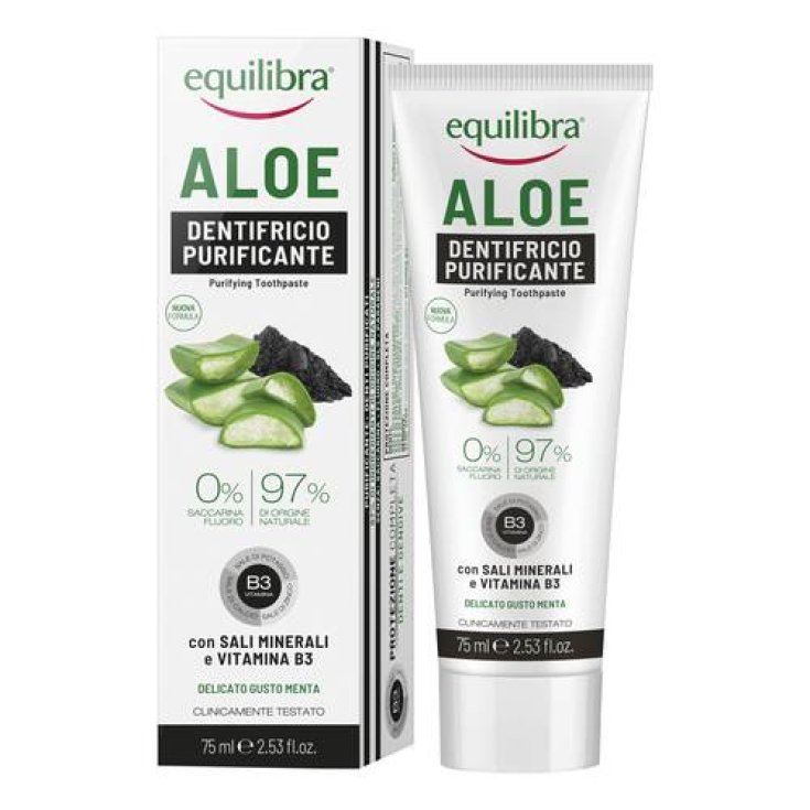 Aloe Purifying Toothpaste Equilibra 75ml