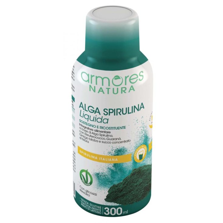 Liquid Spirulina Algae Armores Natura 300ml