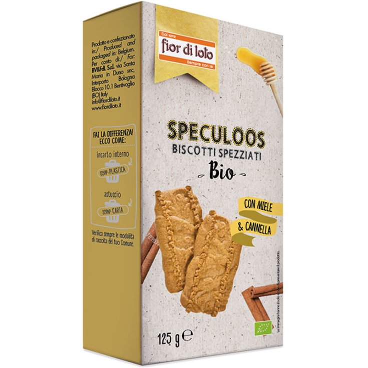 ORGANIC SPECULOOS COOKIES 125G