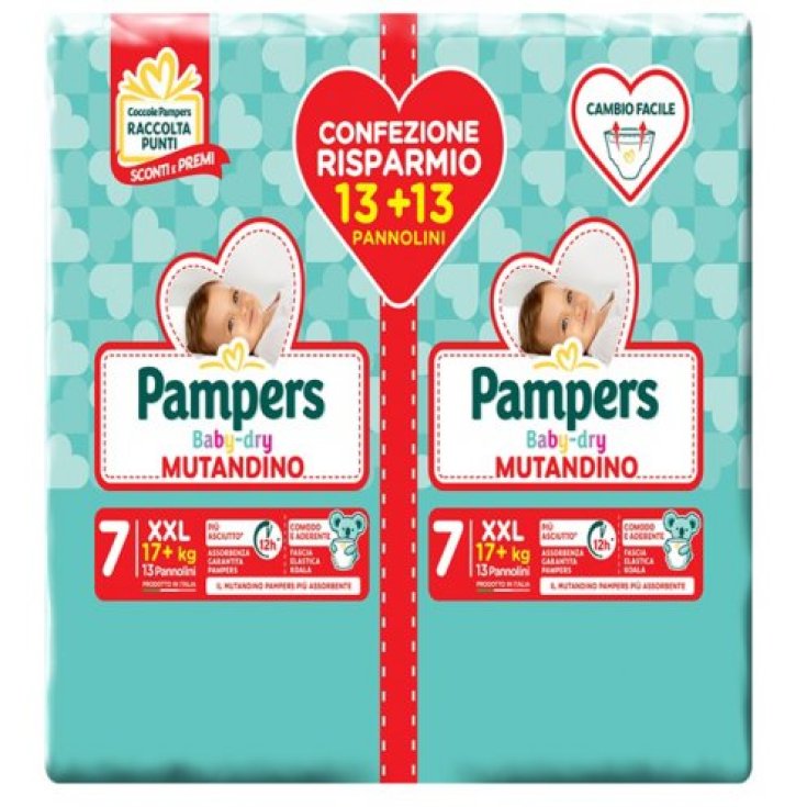 PAMPERS BD MUT DUO DWCT XXL26P