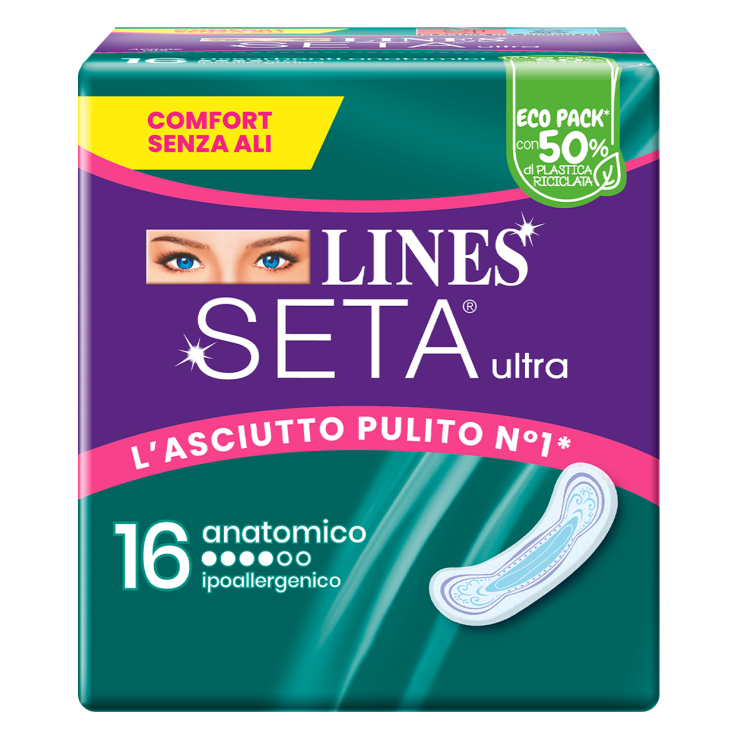 SILK LINES ULTRA ANAT CP 16PCS