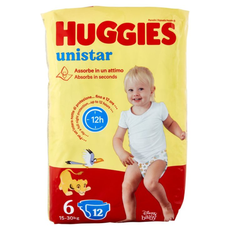 HUGGIES UNISTAR BASE 6 6X12PCS