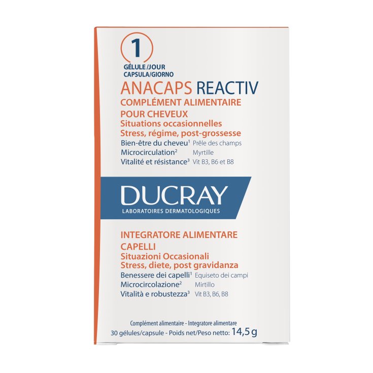 Anacaps Reactiv Ducray 30 Capsules