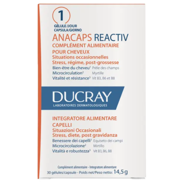 Anacaps Reactiv Ducray 30 Capsules